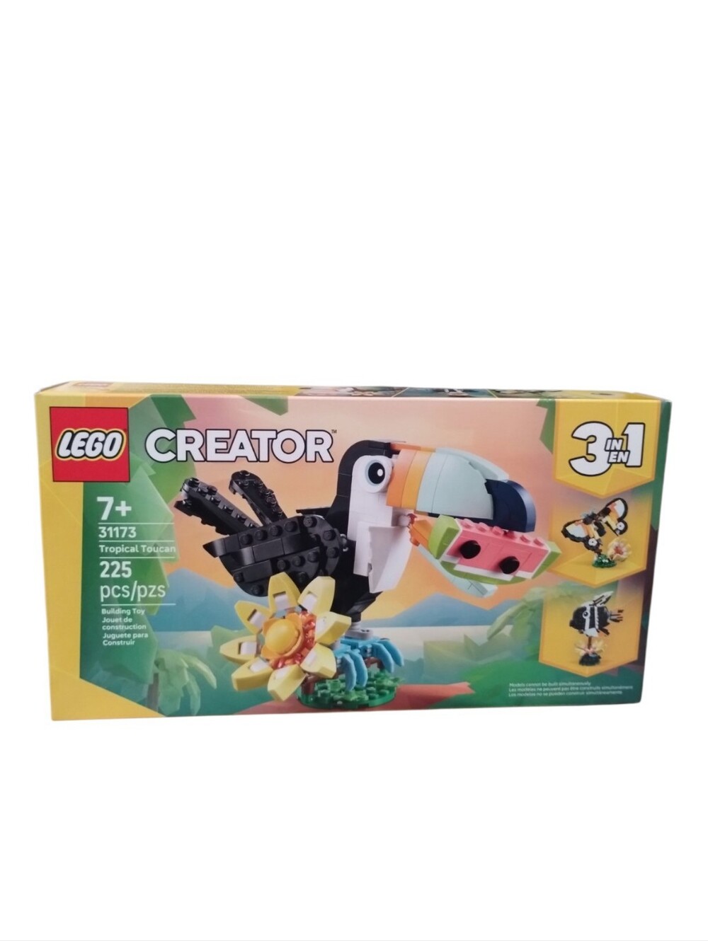 LEGO Creator 3-in-1 Wild Animals Tropical Toucan (31173) building set Sealed